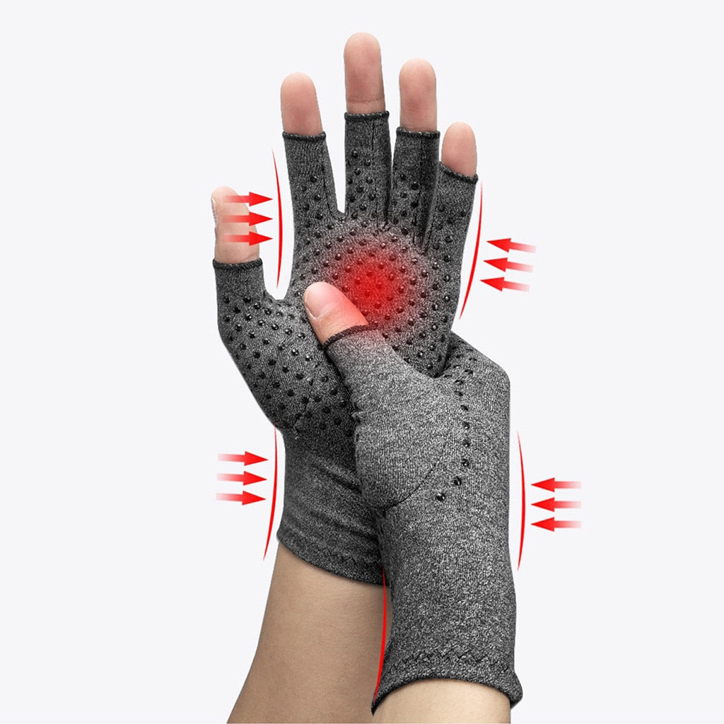 Guantes de compresión para aliviar el dolor articular